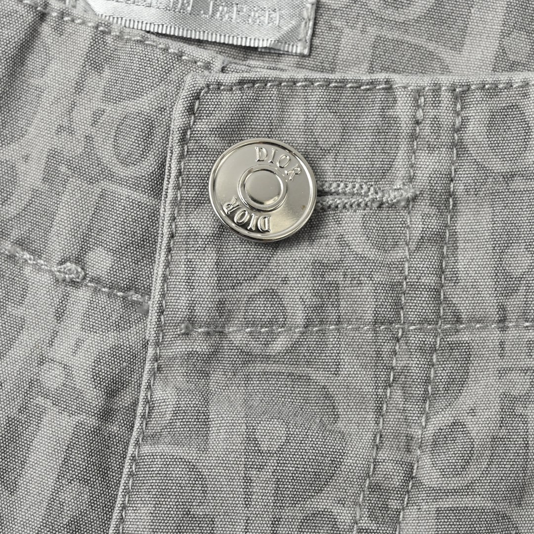 Dior 迪奥 经典牛仔老花满印套装短裤