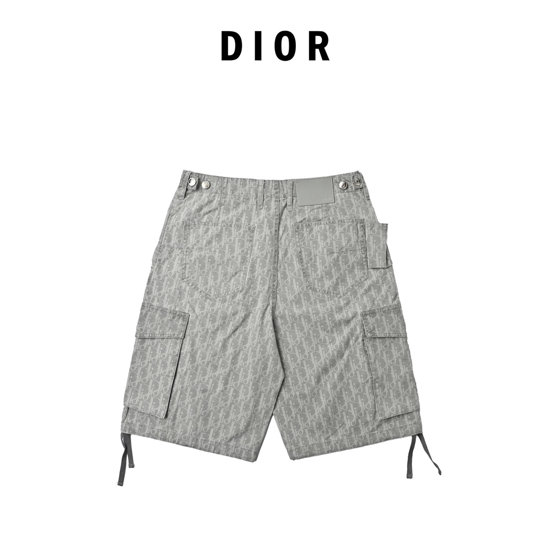 Dior 迪奥 经典牛仔老花满印套装短裤