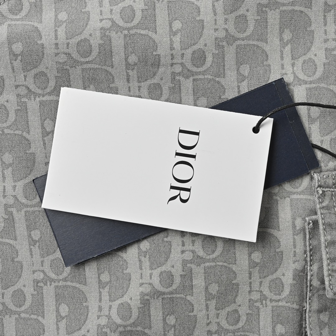 Dior 迪奥 经典牛仔老花满印套装短裤