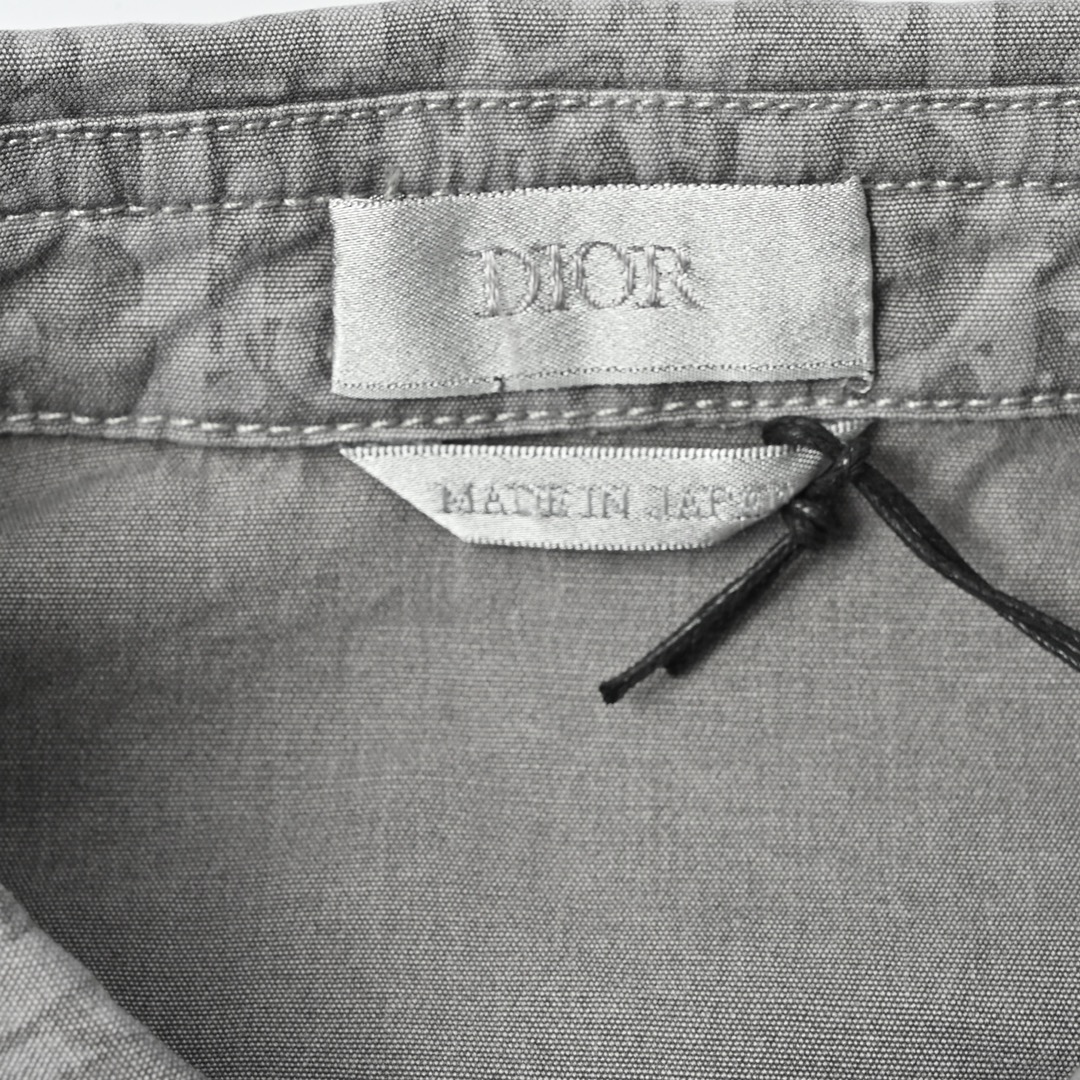 Dior 迪奥 经典牛仔老花满印套装短袖衬衫