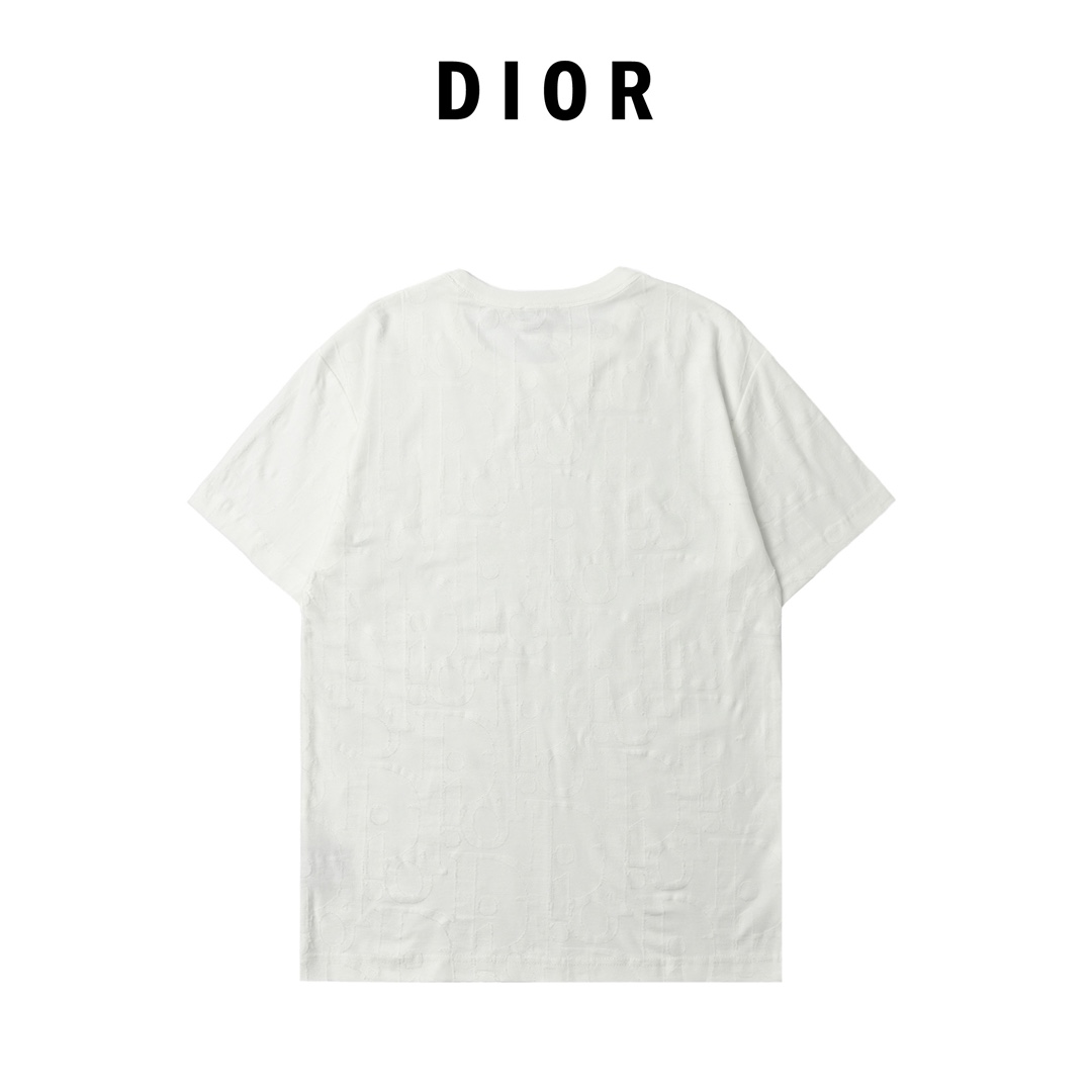 Dior 迪奥 Obliave 满印提花字母短袖-Chinese UA Cheap High Quatity Brand Clothes Bags handbags Sneakers wholesale wholesaler seller from China Factory suppliers Fashion Clothing Shoes best Quality Beautiful Price Dior 迪奥 Obliave 满印提花字母短袖