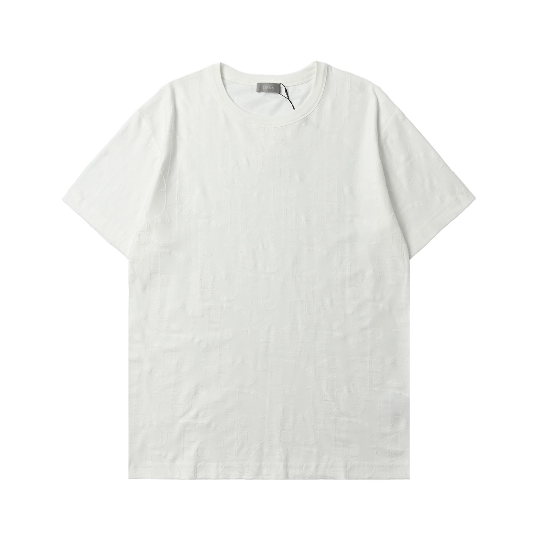Dior 迪奥 Obliave 满印提花字母短袖-Chinese UA Cheap High Quatity Brand Clothes Bags handbags Sneakers wholesale wholesaler seller from China Factory suppliers Fashion Clothing Shoes best Quality Beautiful Price Dior 迪奥 Obliave 满印提花字母短袖