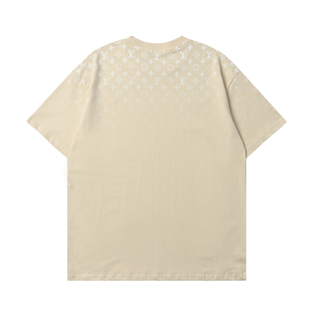 Louis Vuitton 路易威登 肩部满印渐变短袖