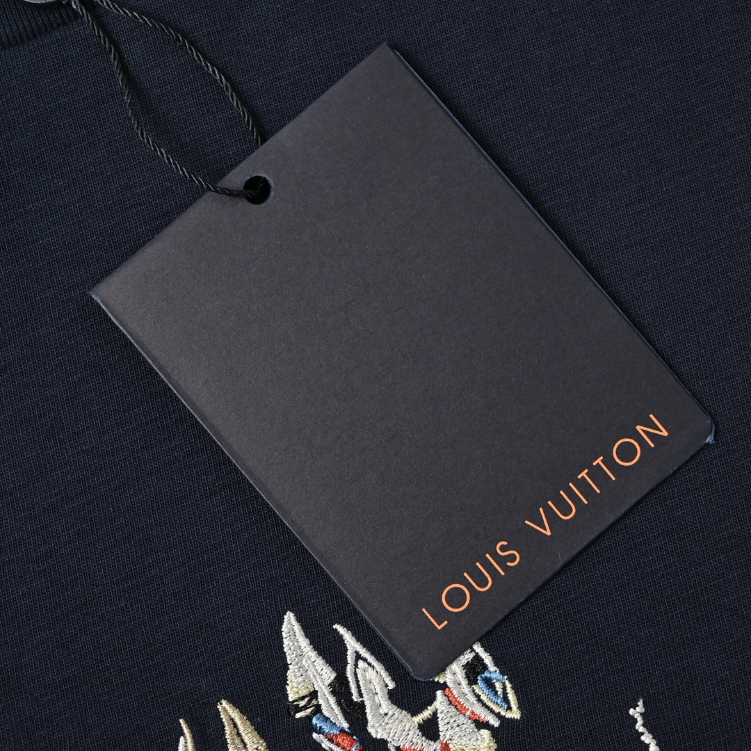 Louis Vuitton 路易威登 25ss 帆船刺绣字母短袖