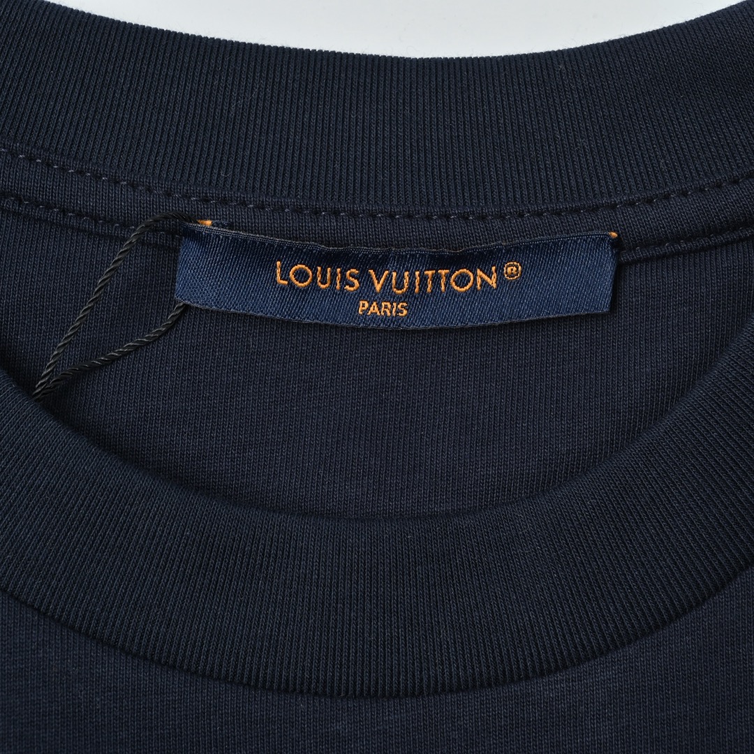 Louis Vuitton 路易威登 25ss 帆船刺绣字母短袖