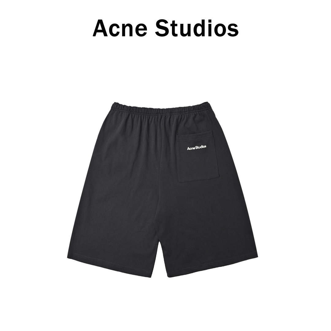 Acne 25ss 口袋印花短裤