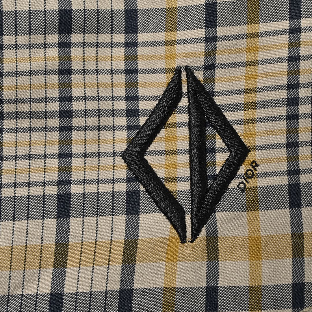 Dior 迪奥 菱形CD小标格纹短裤-Chinese UA Cheap High Quatity Brand Clothes Bags handbags Sneakers wholesale wholesaler seller from China Factory suppliers Fashion Clothing Shoes best Quality Beautiful Price Dior 迪奥 菱形CD小标格纹短裤