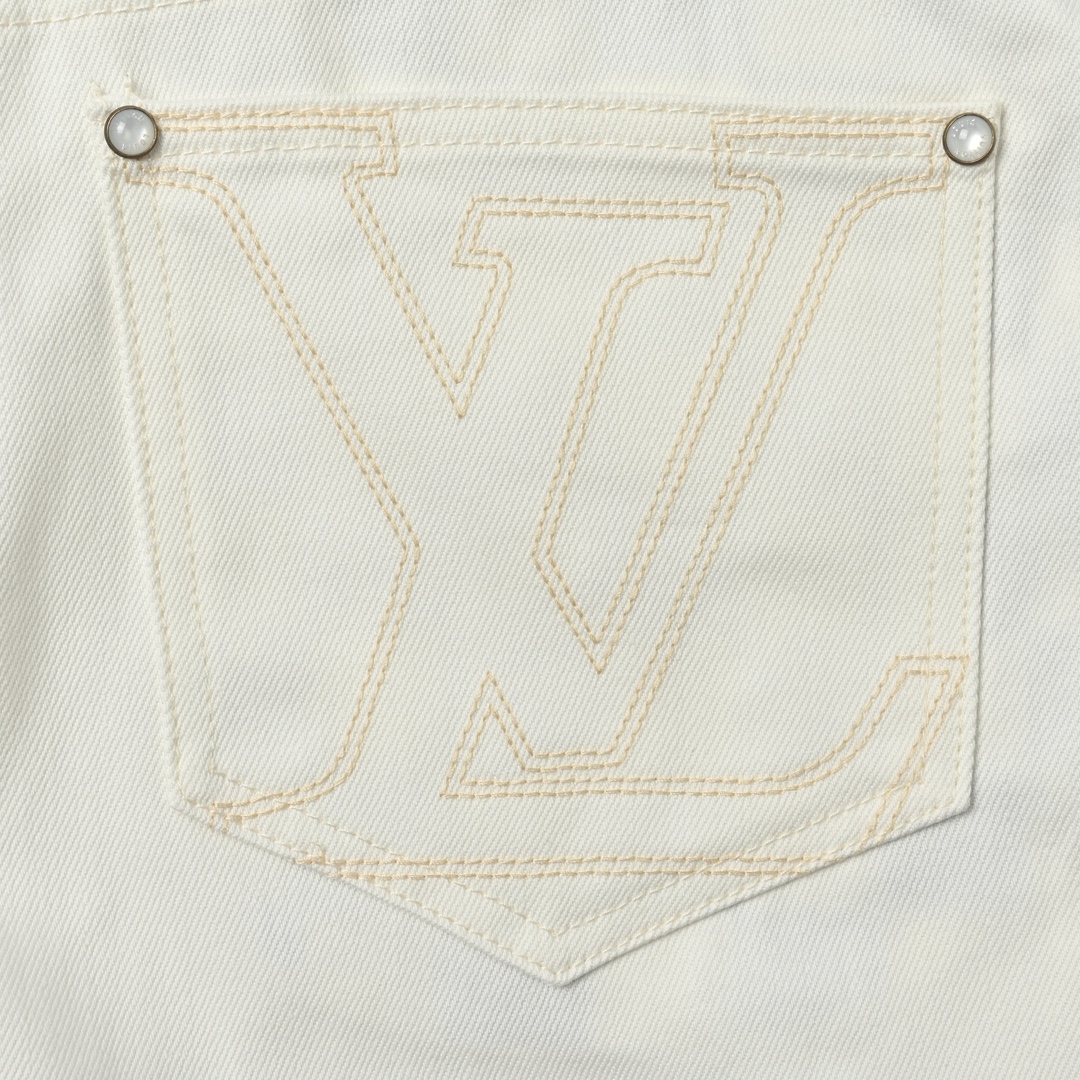 Louis Vuitton 路易威登 25SS 口袋logo牛仔短裤-Chinese UA Cheap High Quatity Brand Clothes Bags handbags Sneakers wholesale wholesaler seller from China Factory suppliers Fashion Clothing Shoes best Quality Beautiful Price Louis Vuitton 路易威登 25SS 口袋logo牛仔短裤
