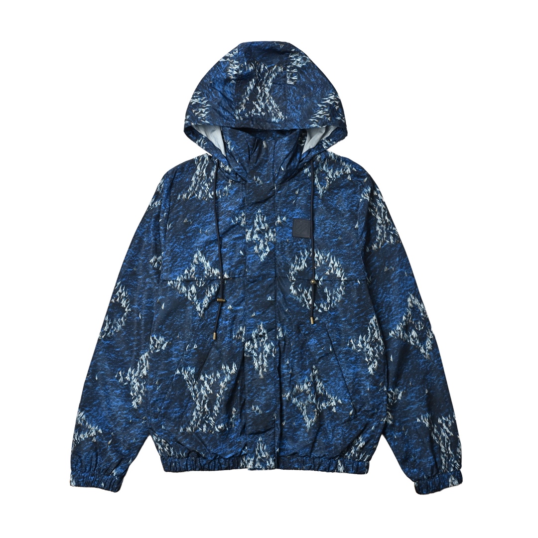 Louis Vuitton 路易威登 25SS 印花防风夹克外套-Chinese UA Cheap High Quatity Brand Clothes Bags handbags Sneakers wholesale wholesaler seller from China Factory suppliers Fashion Clothing Shoes best Quality Beautiful Price Louis Vuitton 路易威登 25SS 印花防风夹克外套