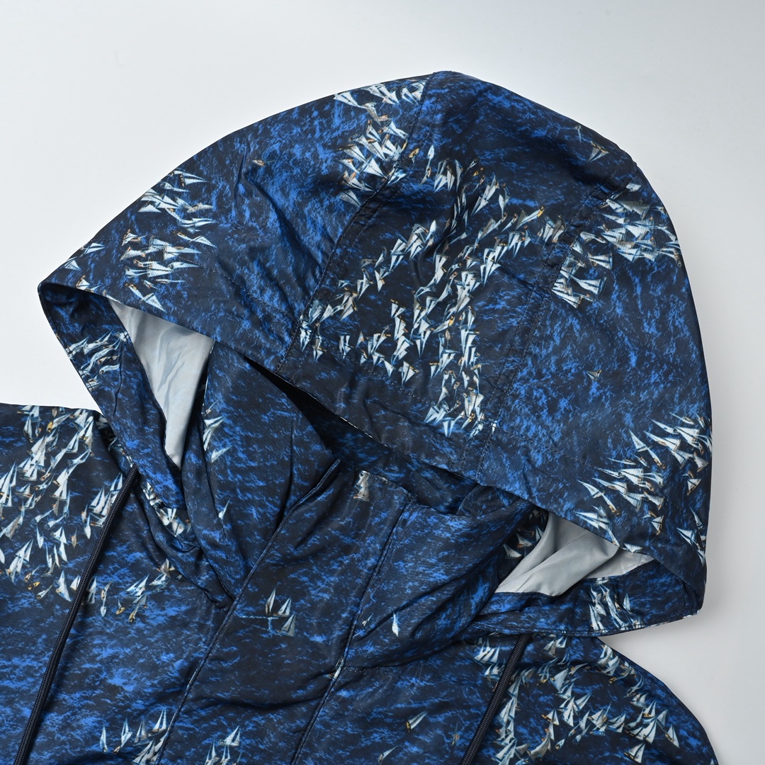 Louis Vuitton 路易威登 25SS 印花防风夹克外套-Chinese UA Cheap High Quatity Brand Clothes Bags handbags Sneakers wholesale wholesaler seller from China Factory suppliers Fashion Clothing Shoes best Quality Beautiful Price Louis Vuitton 路易威登 25SS 印花防风夹克外套