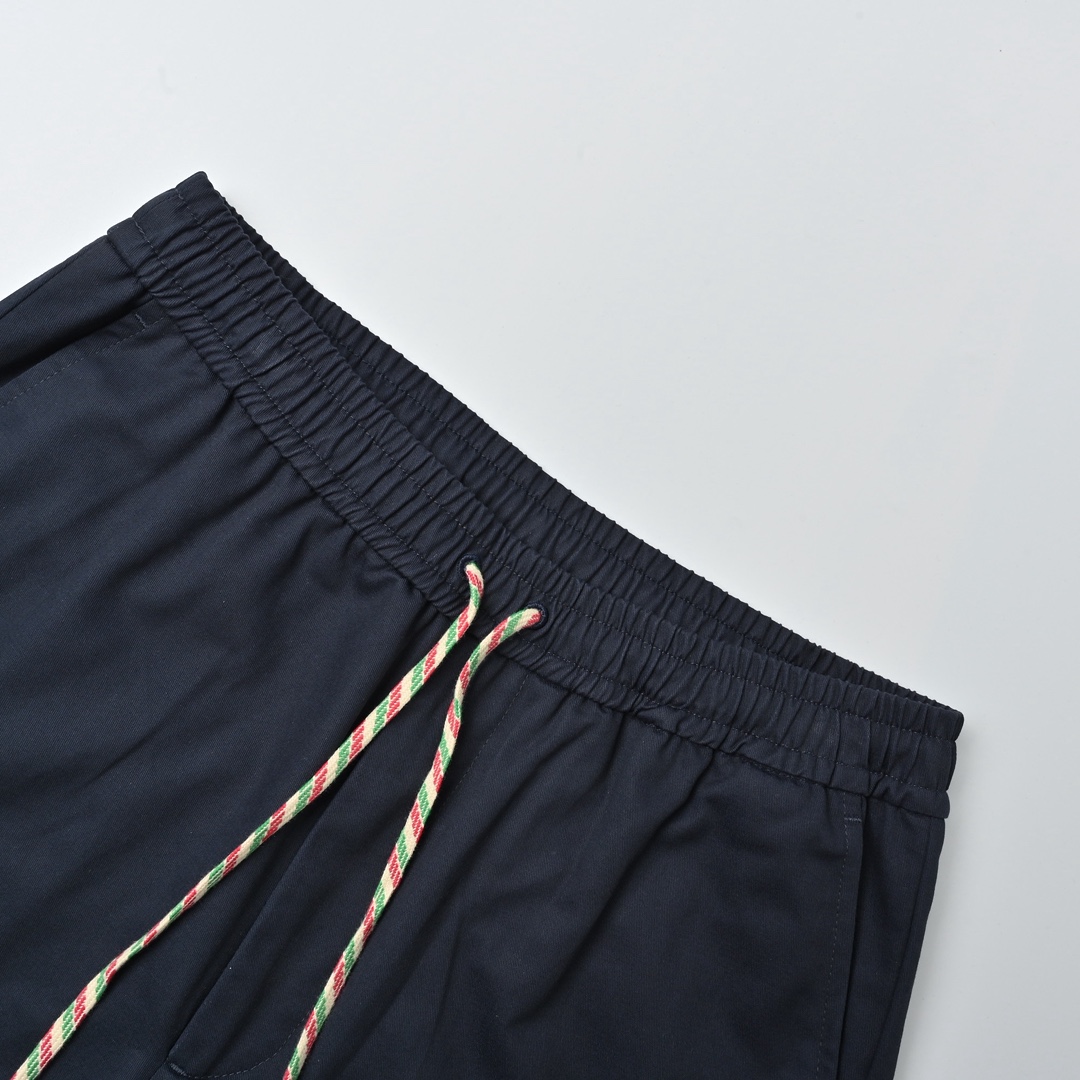 Gucci古驰 彩色抽绳机能风休闲短裤