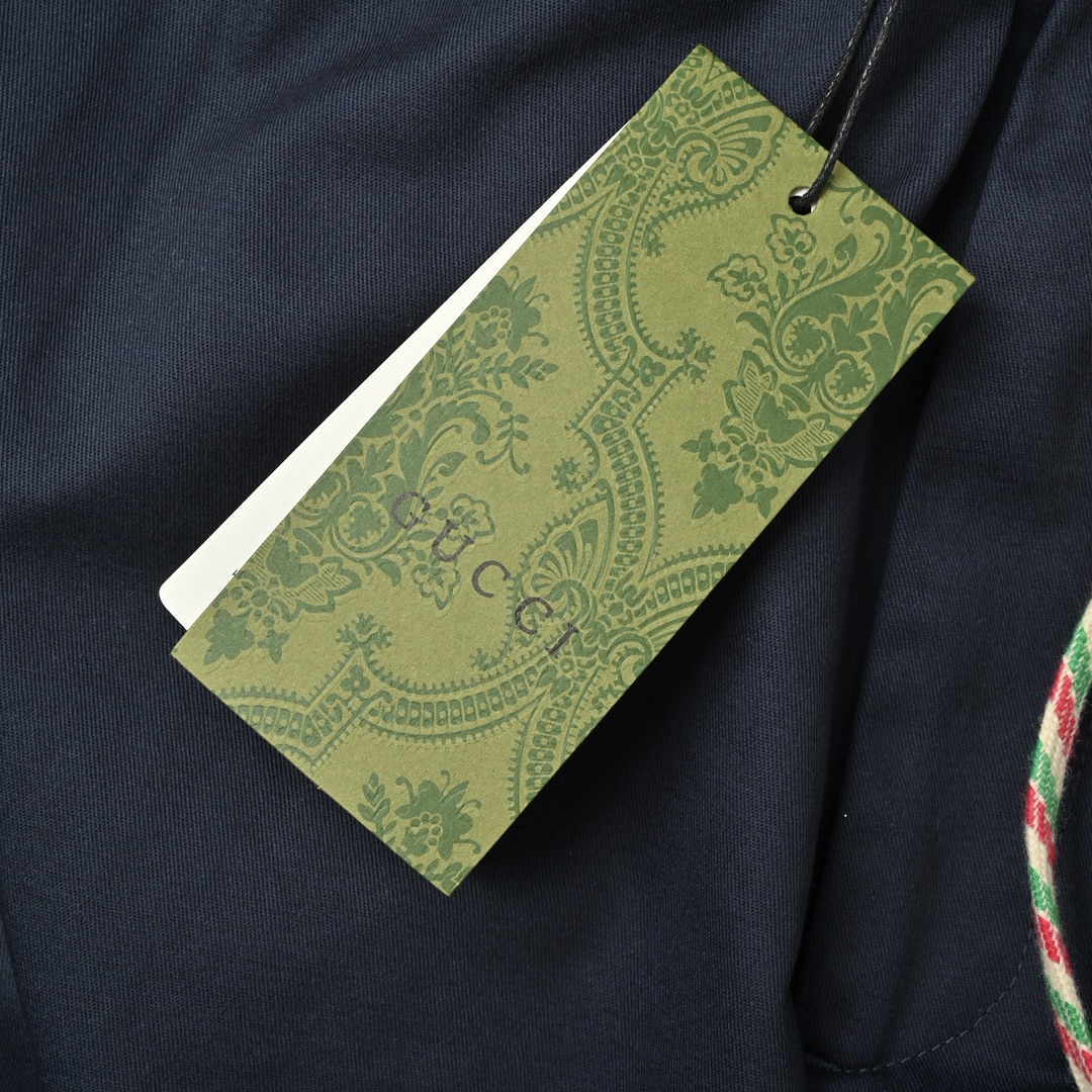 Gucci古驰 彩色抽绳机能风休闲短裤