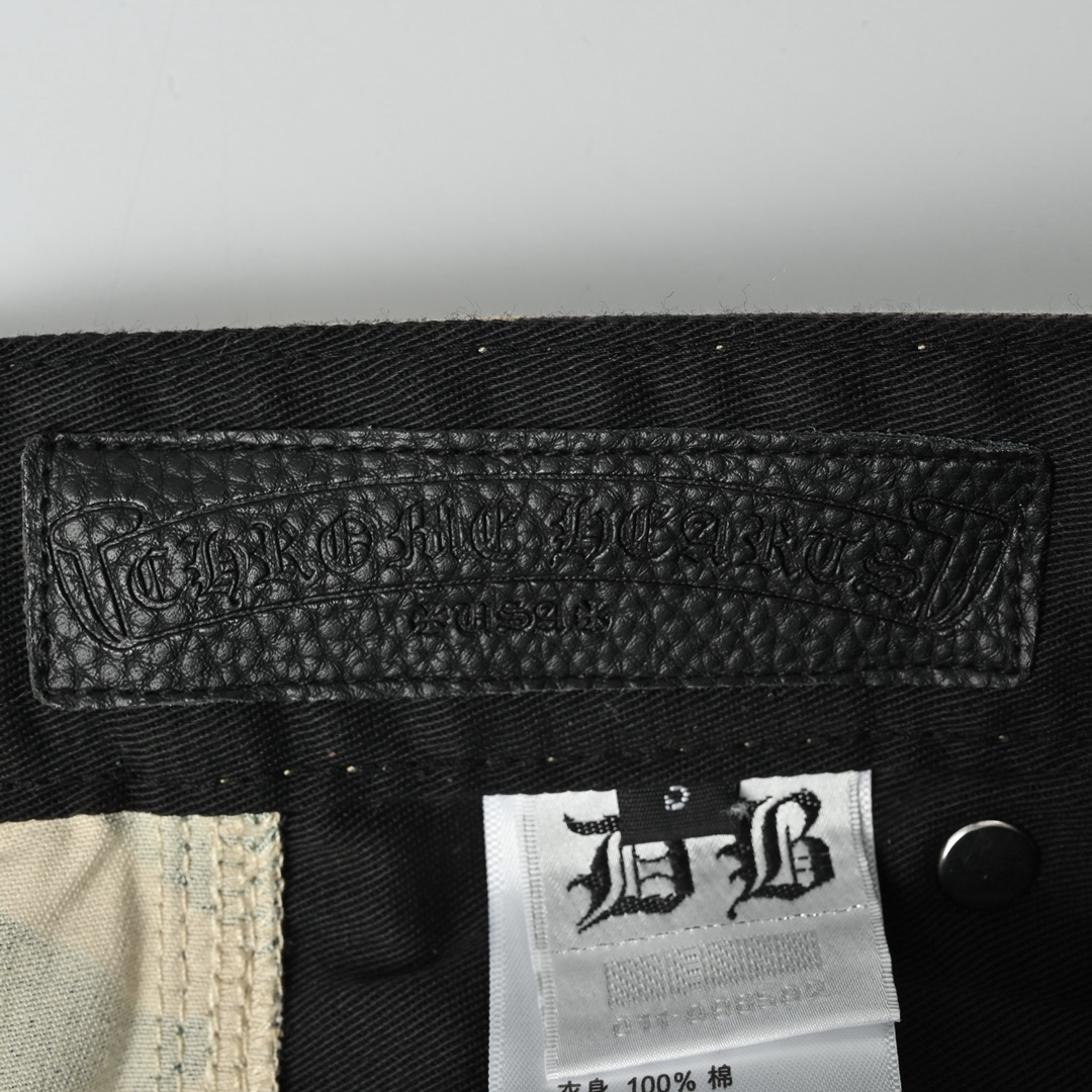 Chrome Heart 克罗心 迷彩套装牛仔短裤