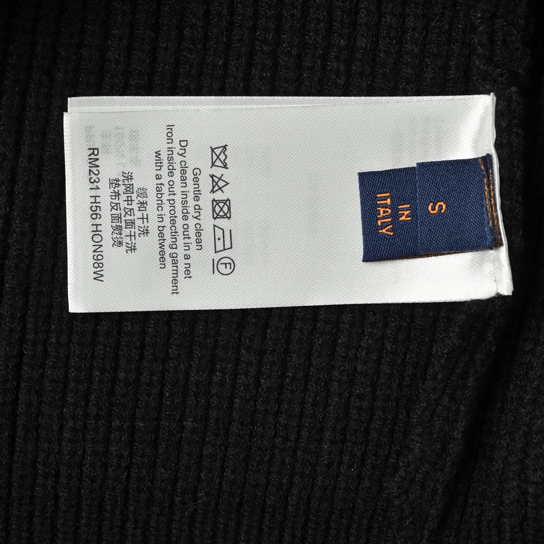 Louis Vuitton 路易威登 2025新款 Monogram花卉刺绣字母针织开衫毛衣