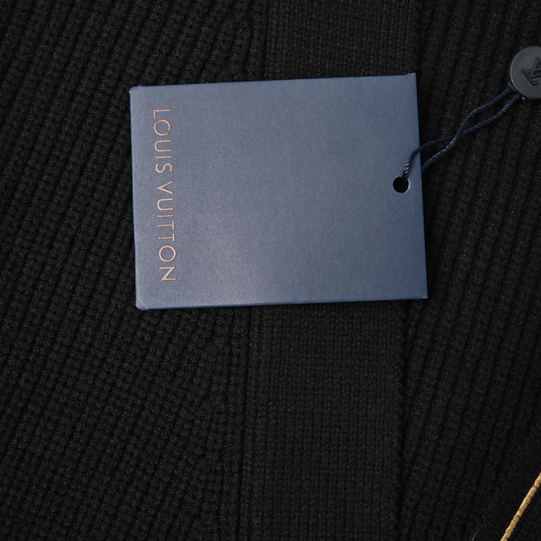 Louis Vuitton 路易威登 2025新款 Monogram花卉刺绣字母针织开衫毛衣