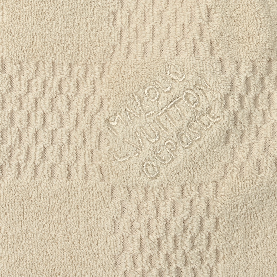 LOUIS VUITTON LV 棋盘格套装抽绳毛圈布短裤