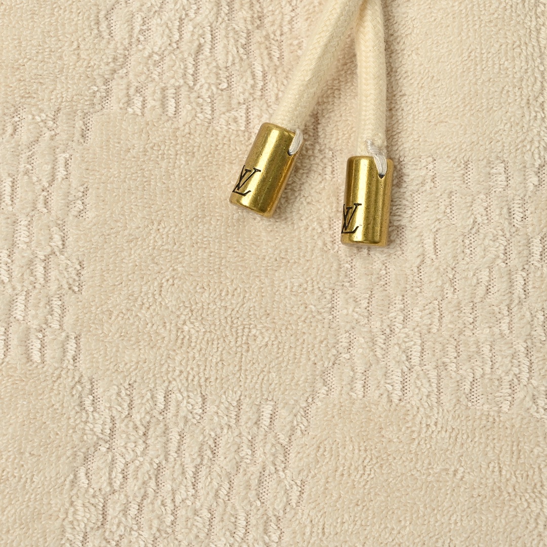 LOUIS VUITTON LV 棋盘格套装抽绳毛圈布短裤