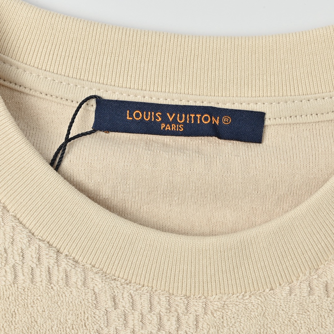 LOUIS VUITTON LV 棋盘格套装抽绳毛圈布短袖-Chinese UA Cheap High Quatity Brand Clothes Bags handbags Sneakers wholesale wholesaler seller from China Factory suppliers Fashion Clothing Shoes best Quality Beautiful Price LOUIS VUITTON LV 棋盘格套装抽绳毛圈布短袖