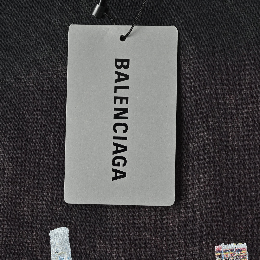 Balenciaga 巴黎世家 25ss 都市夜景印花背心短袖