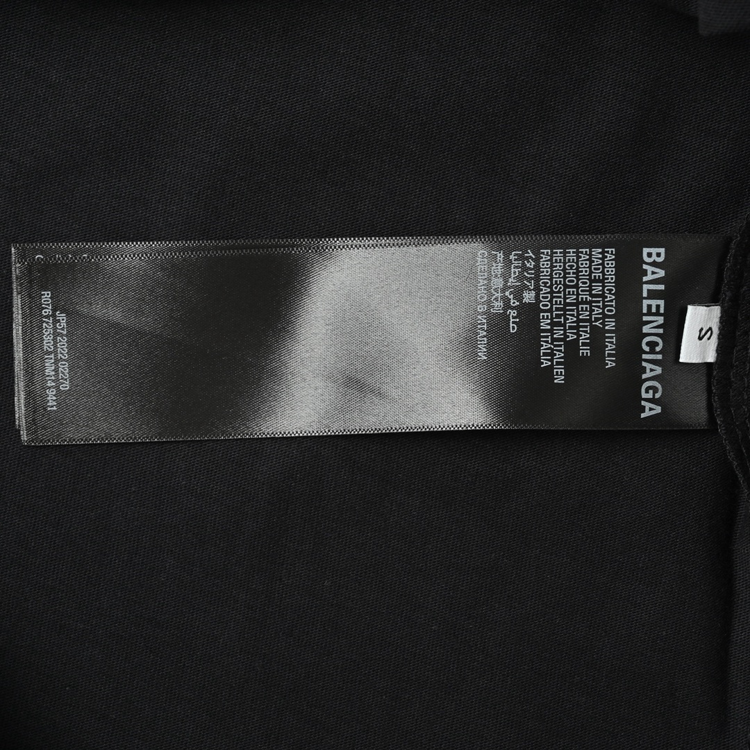 Balenciaga 巴黎世家 25ss 都市夜景印花短袖