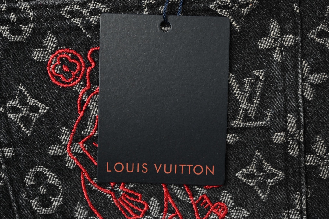 Louis Vuitton 路易威登 22FW 小红人破坏提花牛仔裤