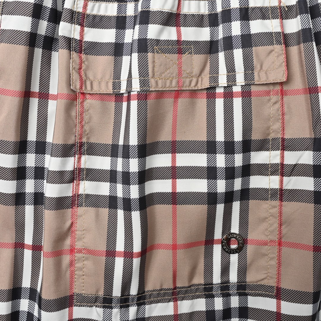 Burberry 巴宝莉 经典格纹抽绳短裤 Vintage 复古格短裤