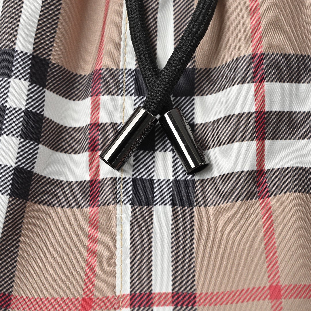Burberry 巴宝莉 经典格纹抽绳短裤 Vintage 复古格短裤