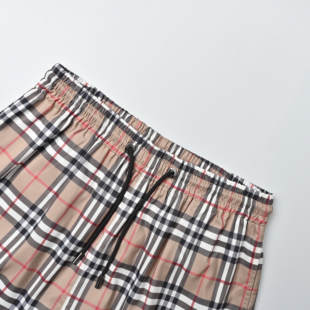 Burberry 巴宝莉 经典格纹抽绳短裤 Vintage 复古格短裤