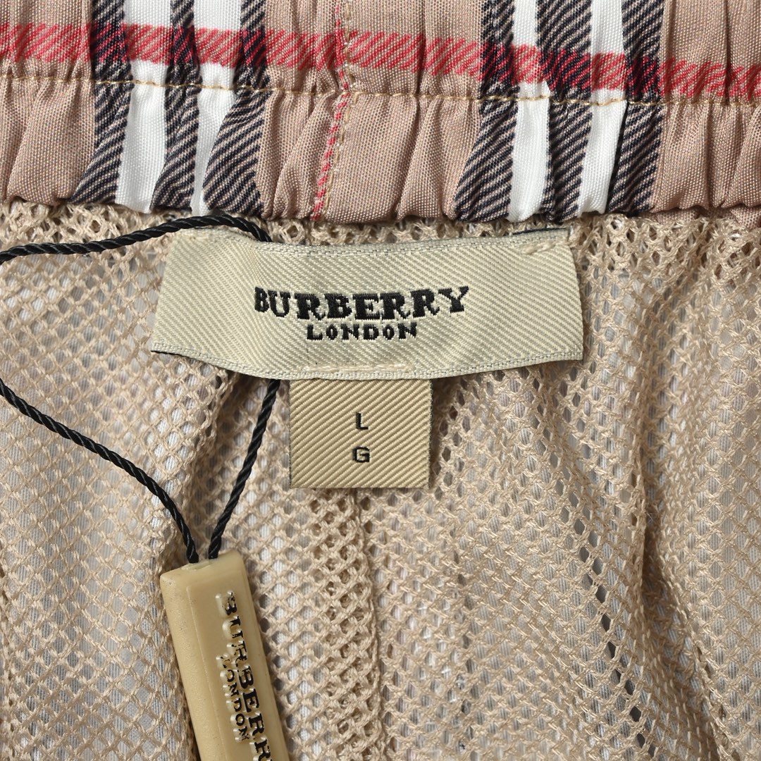 Burberry 巴宝莉 经典格纹抽绳短裤 Vintage 复古格短裤