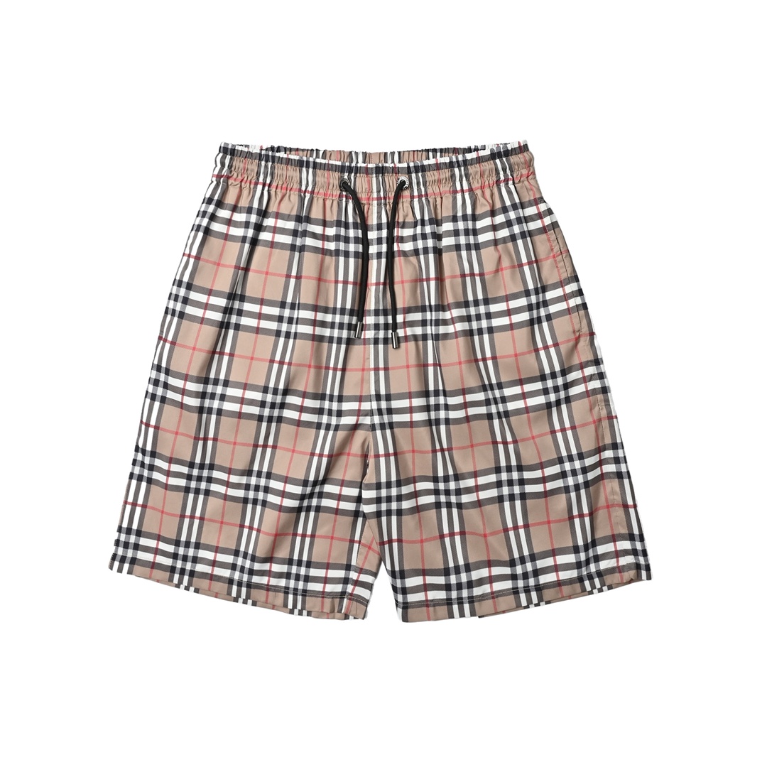 Burberry 巴宝莉 经典格纹抽绳短裤 Vintage 复古格短裤