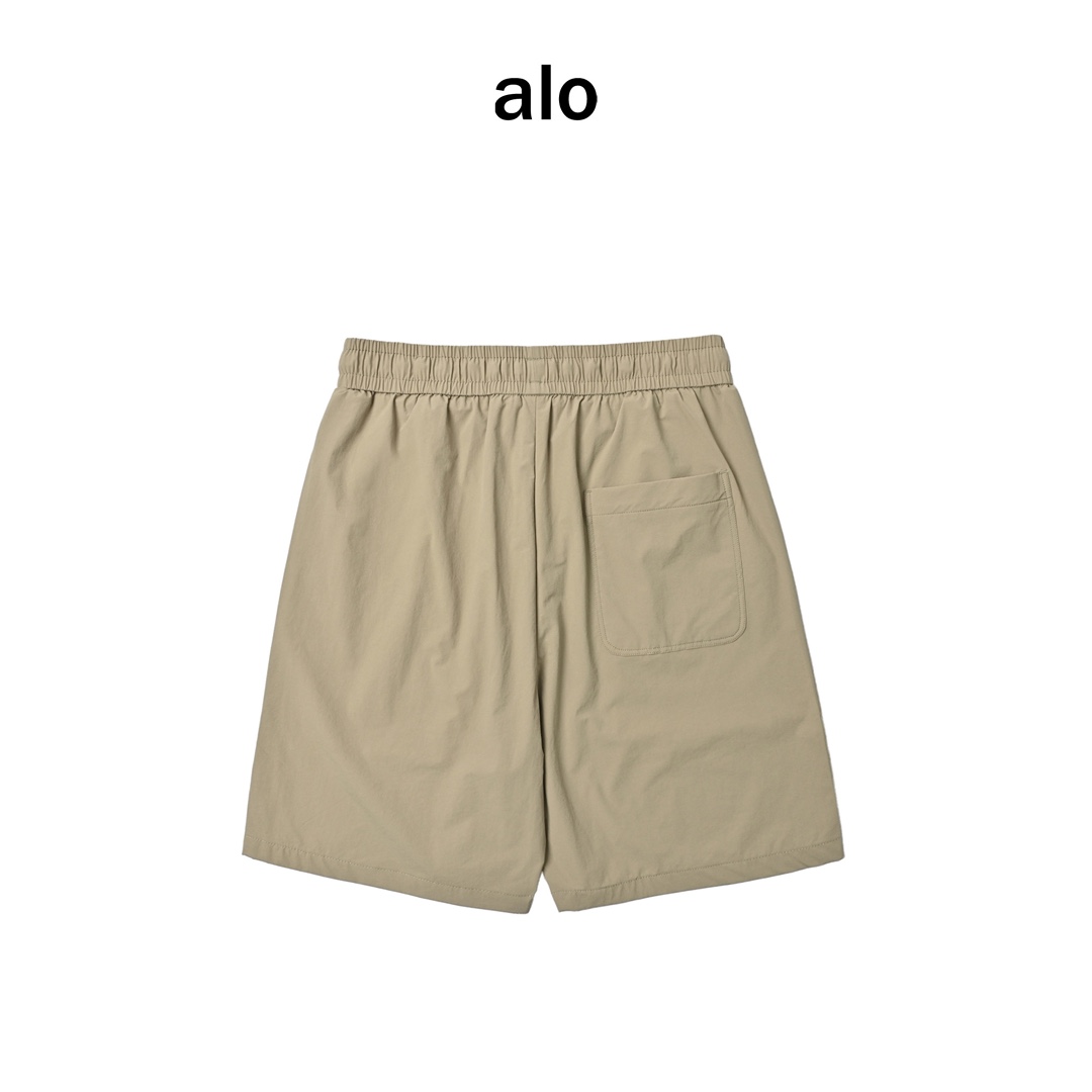 Alo 吸汗系列logo小标运动短裤-Chinese UA Cheap High Quatity Brand Clothes Bags handbags Sneakers wholesale wholesaler seller from China Factory suppliers Fashion Clothing Shoes best Quality Beautiful Price Alo 吸汗系列logo小标运动短裤