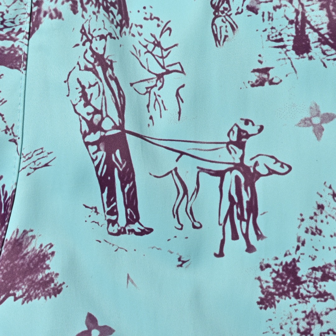 Louis Vuitton 路易威登 23ss公园印花短裤