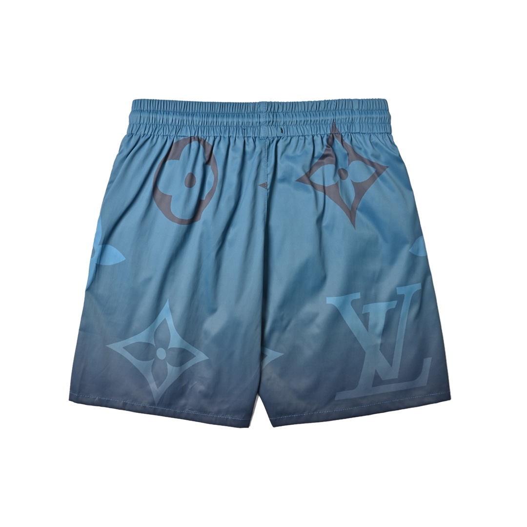 Louis Vuitton 路易威登 大印花图案渐变短裤 一款夏日短裤