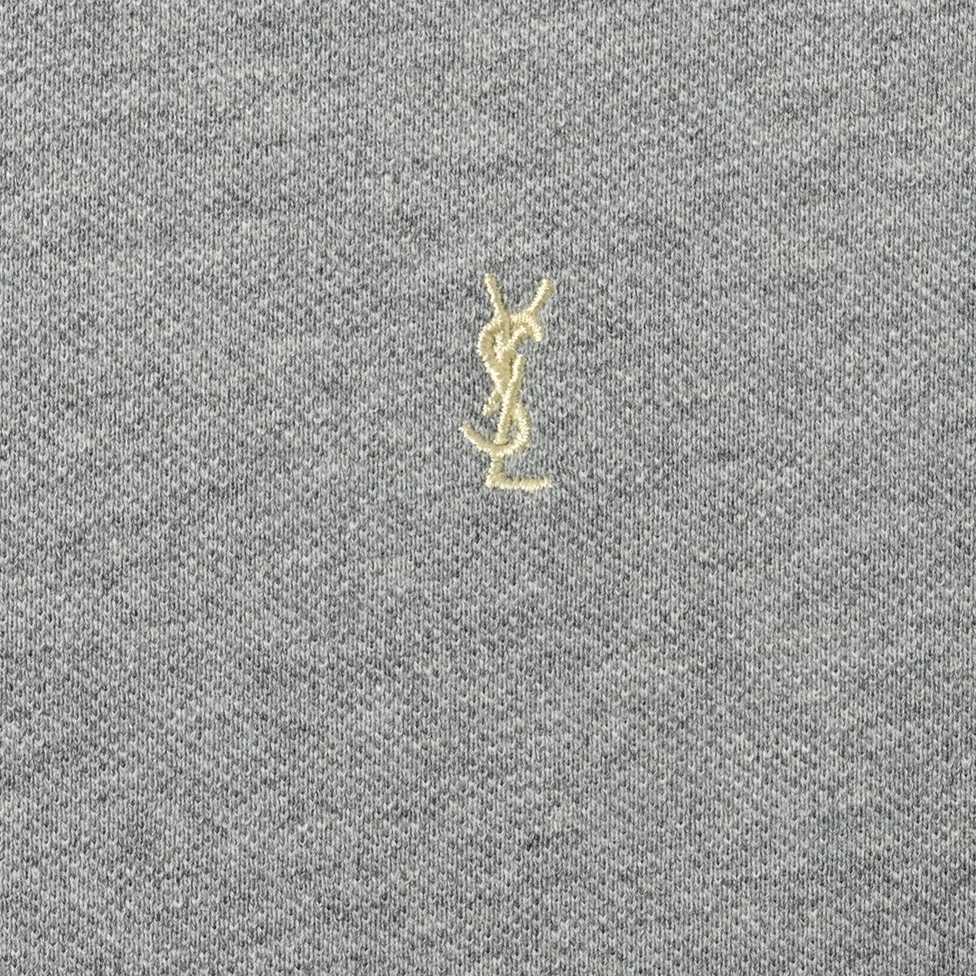 Saint laurent YSL圣罗兰 简约小刺绣字母短袖T恤