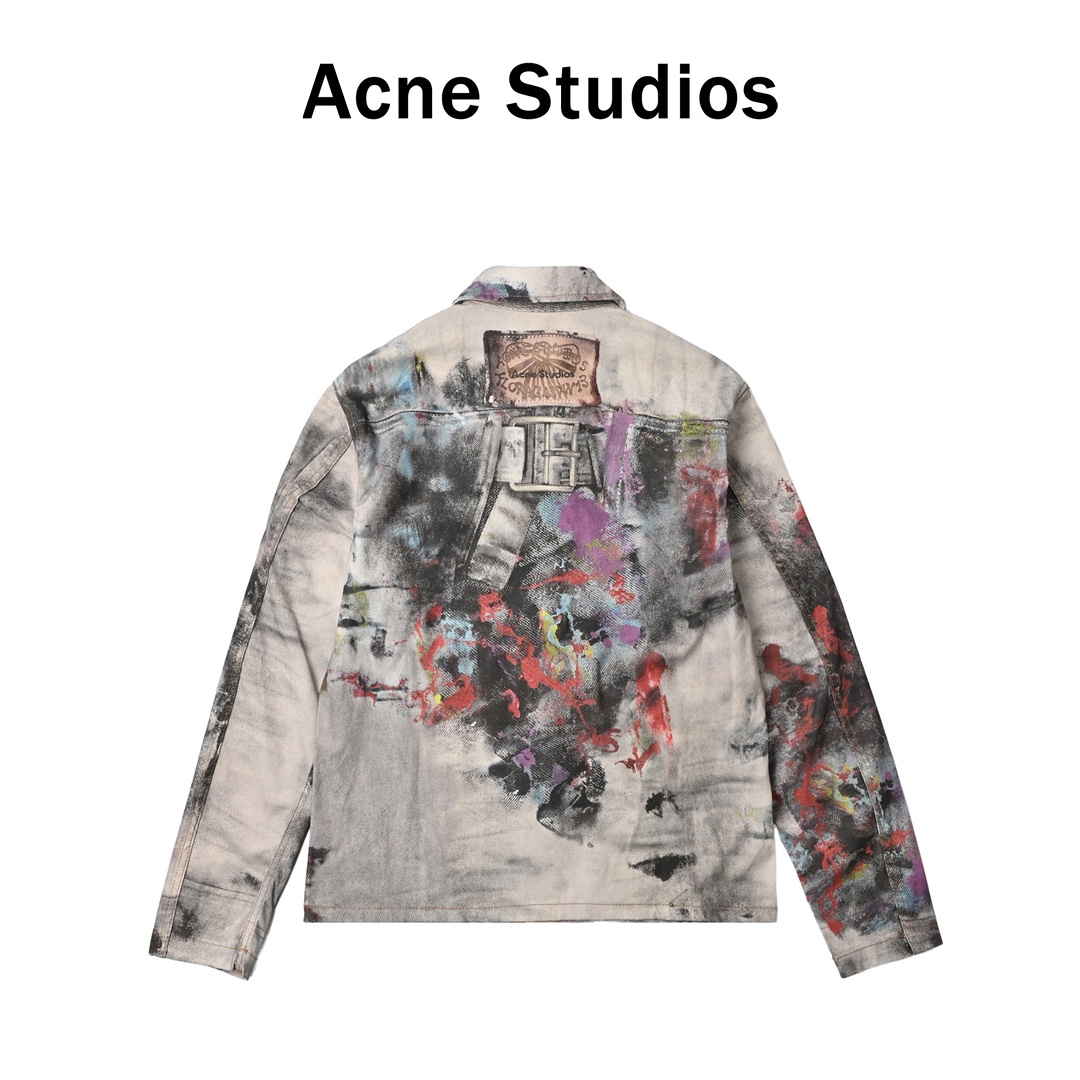 Acne Stuidios 泼墨套装夹克外套