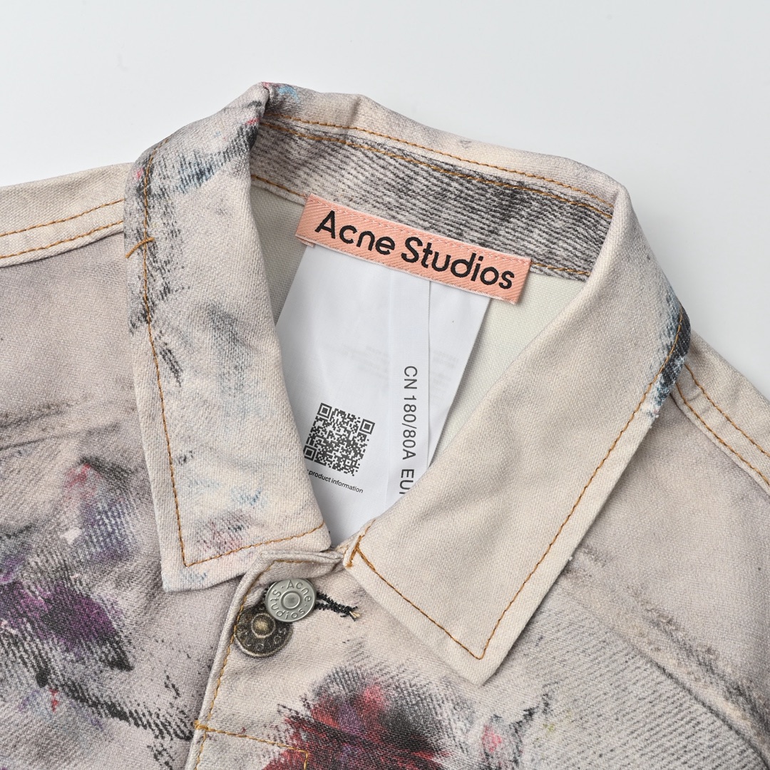 Acne Stuidios 泼墨套装夹克外套