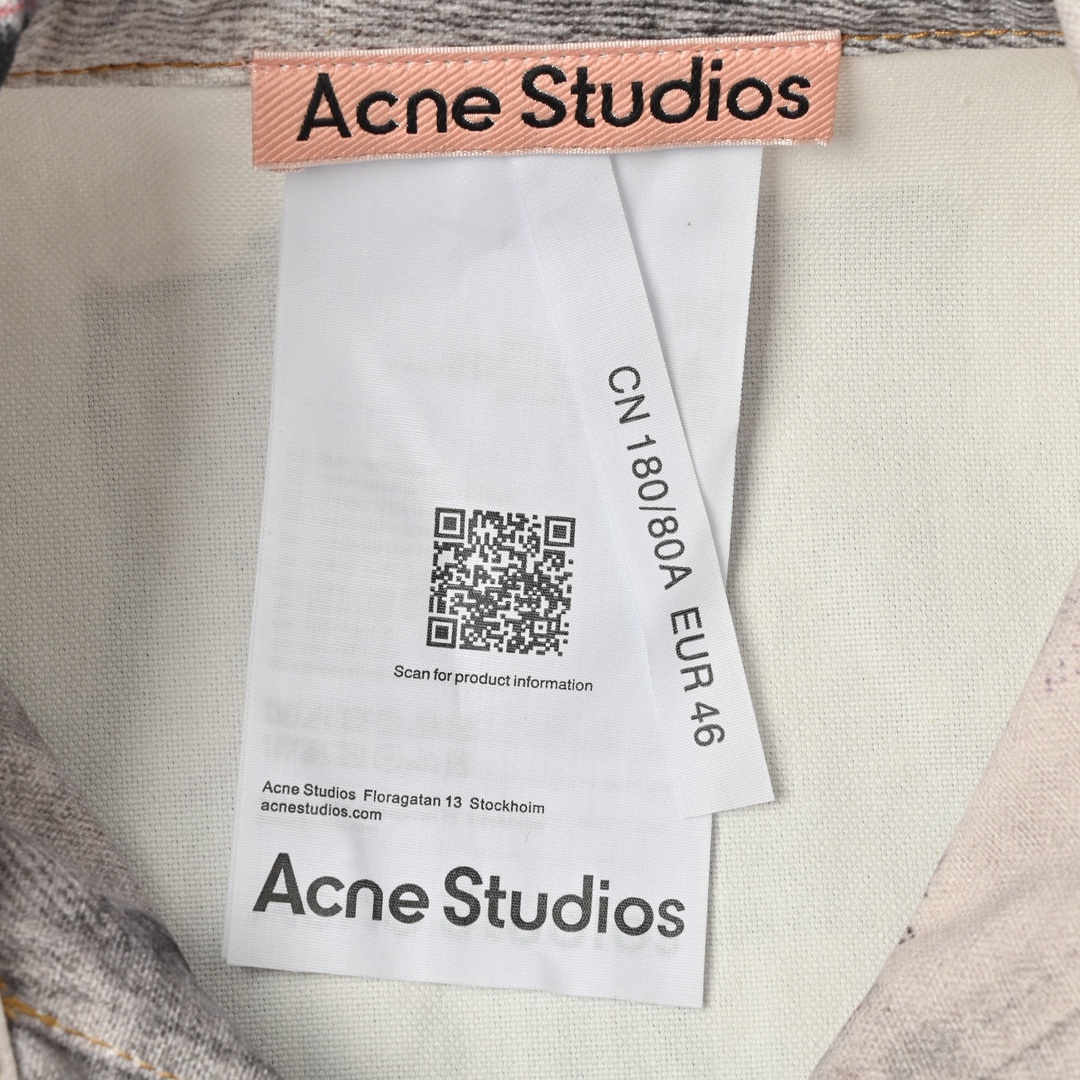 Acne Stuidios 泼墨套装夹克外套