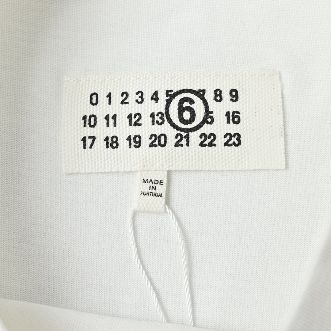 MaisonMargiela 马吉拉数字标签短袖T恤