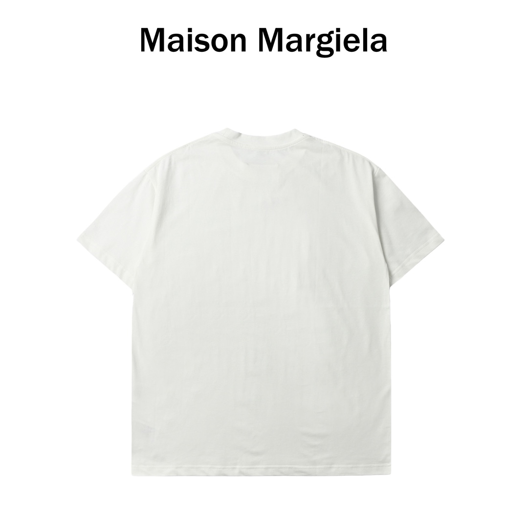 MaisonMargiela 马吉拉数字标签短袖T恤