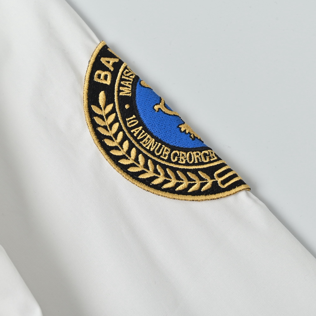 Balenciaga 巴黎世家 狮标刺绣曼联长袖衬衫