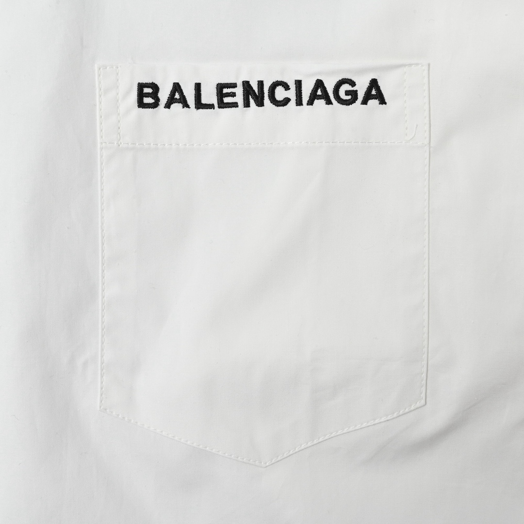 Balenciaga 巴黎世家 狮标刺绣曼联长袖衬衫