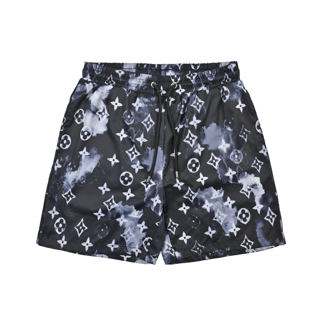 LOUIS VUITTON/路易威登 夜空满印老花沙滩短裤-Chinese UA Cheap High Quatity Brand Clothes Bags handbags Sneakers wholesale wholesaler seller from China Factory suppliers Fashion Clothing Shoes best Quality Beautiful Price LOUIS VUITTON/路易威登 夜空满印老花沙滩短裤