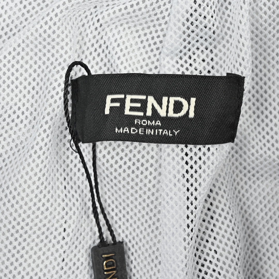 Fendi/芬迪 25ss 双F满印提花沙滩短裤