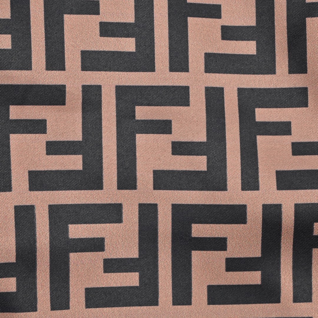 Fendi/芬迪 25ss 双F满印提花沙滩短裤