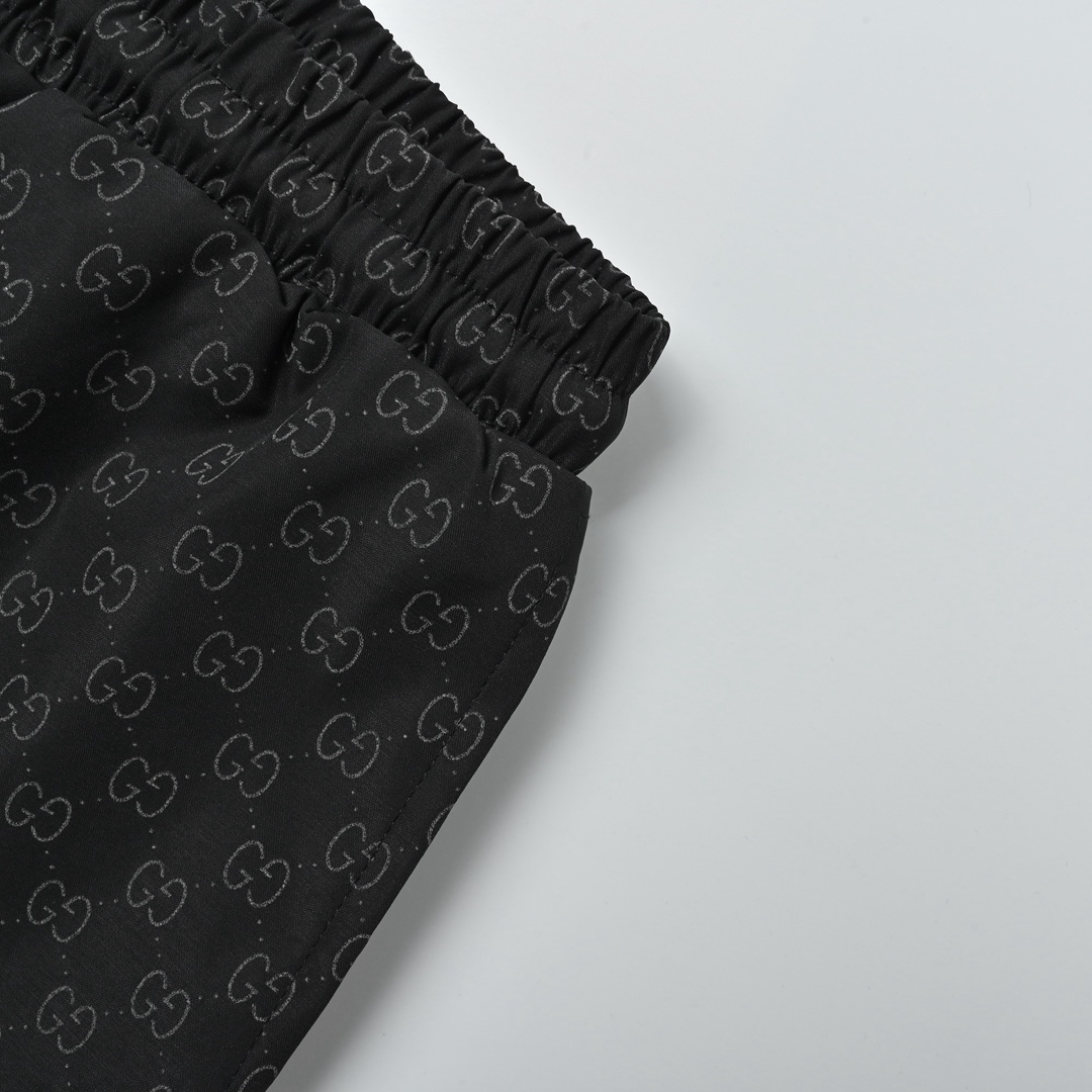 GUCCI/古驰 双G满印提花沙滩短裤