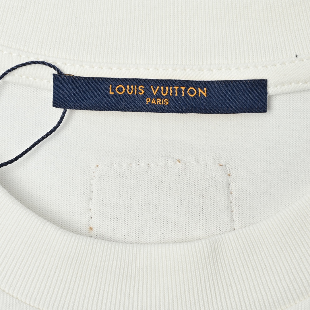 Louis Vuitton 路易威登 25ss 草绳标识短袖T恤