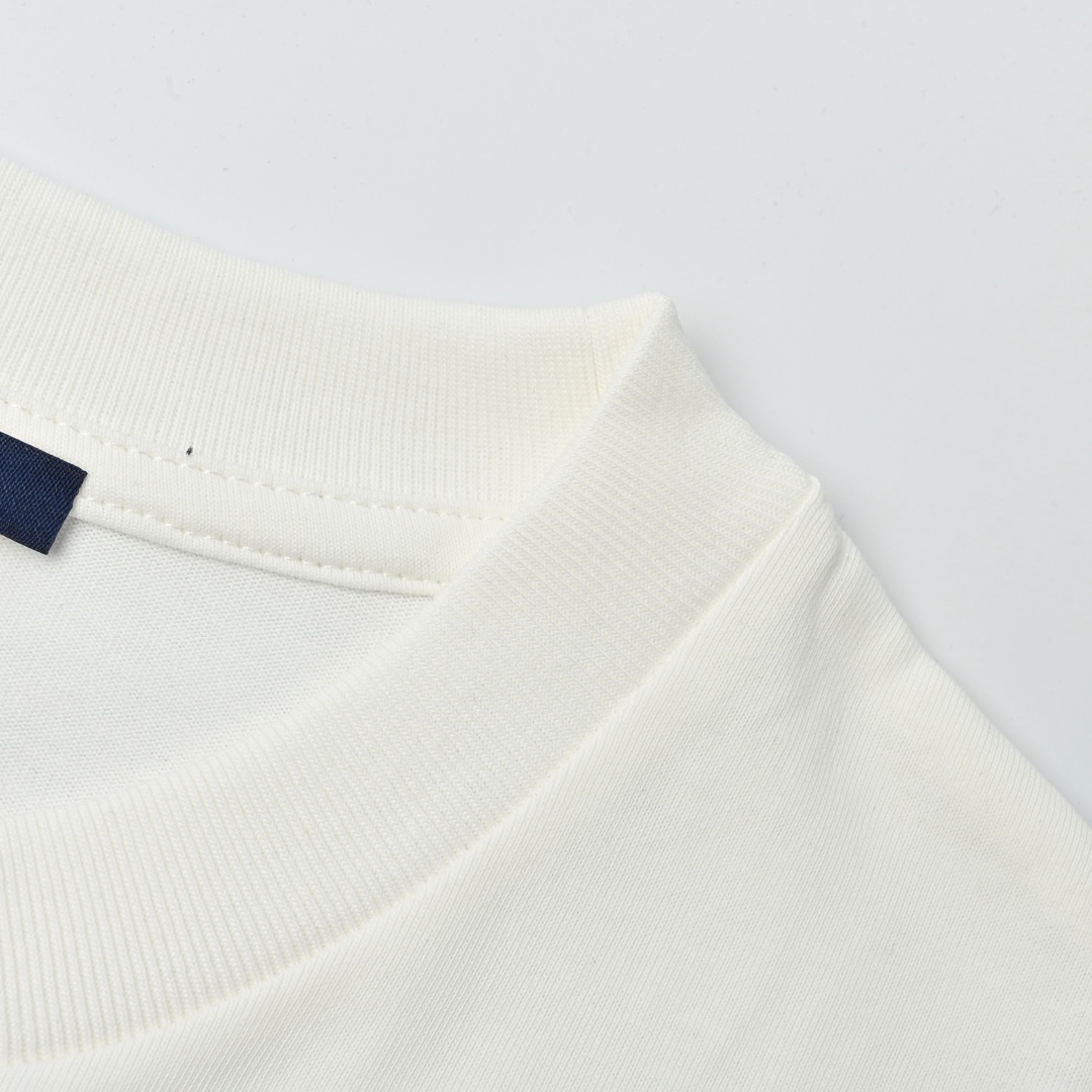 Louis Vuitton 路易威登 25ss 草绳标识短袖T恤