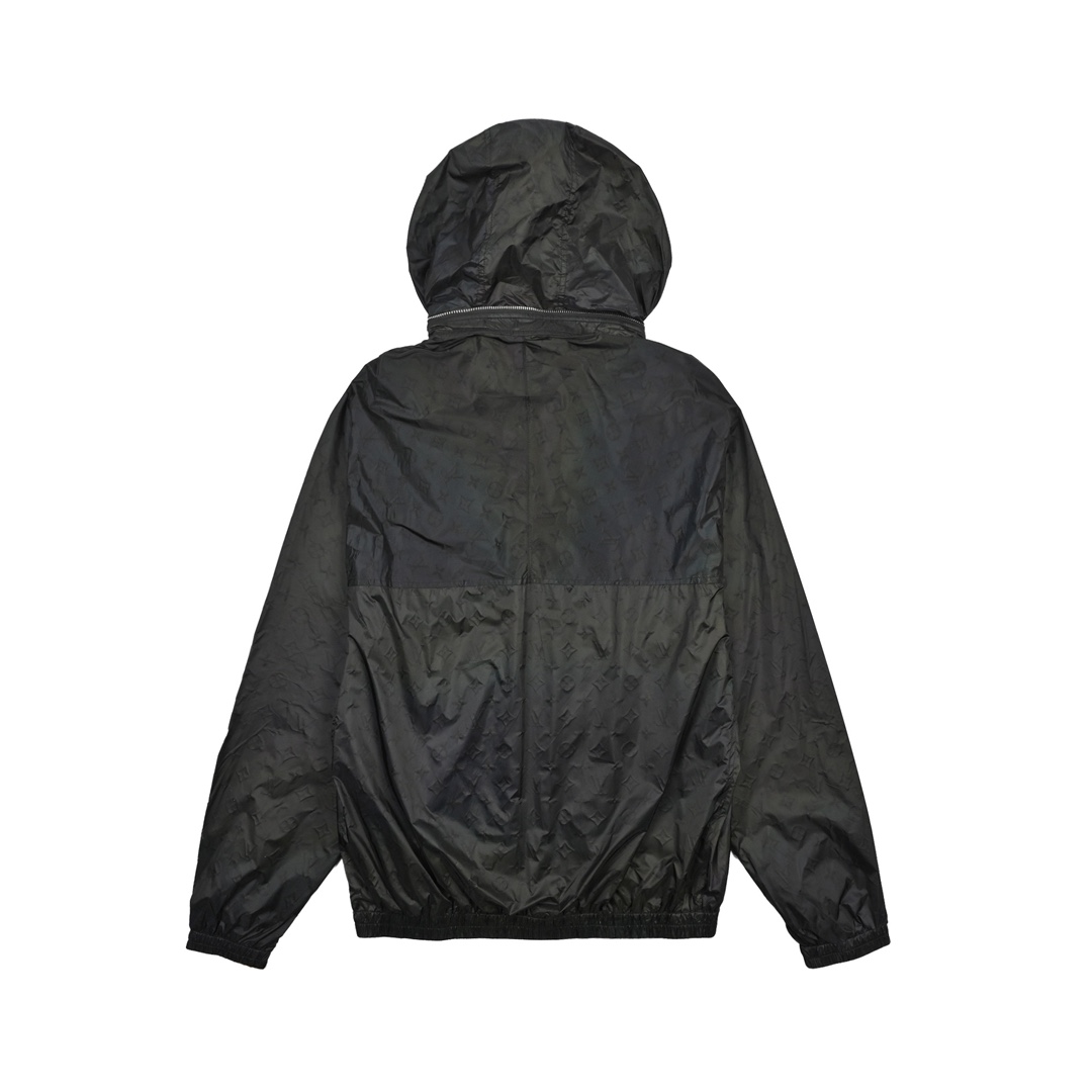 Louis Vuitton 路易威登 满印连帽夹克风衣外套 风衣这款LV连帽夹克