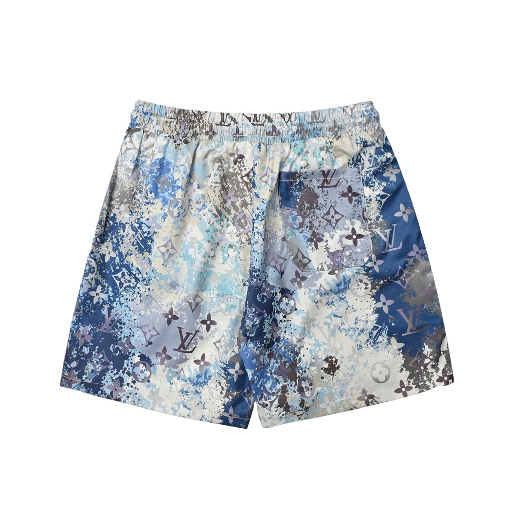 Louis Vuitton/路易威登 侧边条纹满印沙滩短裤-Chinese UA Cheap High Quatity Brand Clothes Bags handbags Sneakers wholesale wholesaler seller from China Factory suppliers Fashion Clothing Shoes best Quality Beautiful Price Louis Vuitton/路易威登 侧边条纹满印沙滩短裤