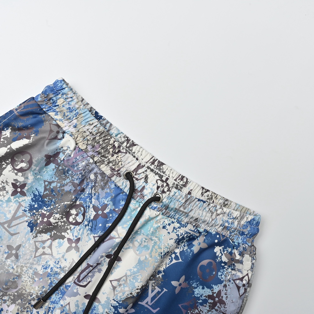 Louis Vuitton/路易威登 侧边条纹满印沙滩短裤-Chinese UA Cheap High Quatity Brand Clothes Bags handbags Sneakers wholesale wholesaler seller from China Factory suppliers Fashion Clothing Shoes best Quality Beautiful Price Louis Vuitton/路易威登 侧边条纹满印沙滩短裤